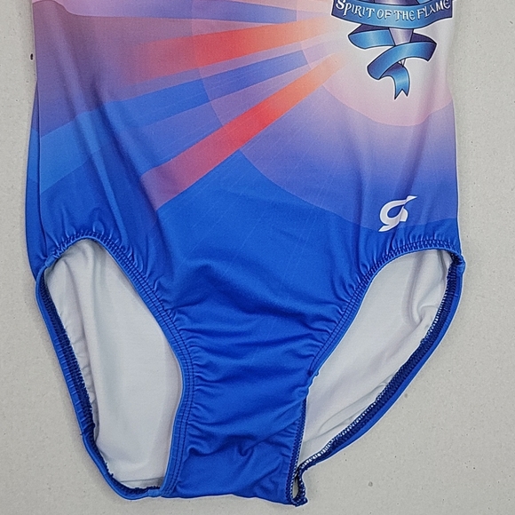 Elite Gymnastics Spirits of the Flame Leotard - Picture 2 of 4